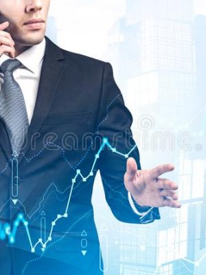 young-trader-phone-city-digital-graph-unrecognizable-broker-talking-smartphone-moscow-double-exposure-blurry-chart-174071497